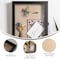Flash Furniture Peyton 11x14 Shadow Box Display Case with Linen Liner, 8 Push Pins and Solid Pine Wood Frame in Black HMHD-23M010YBN-BLK-1114-GG - alternate 8